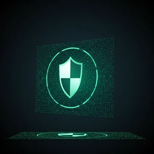 Cybersecurity illustration